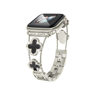 Apple Watch Uyumlu Clovella Metal Kordon Argonoir bikordon