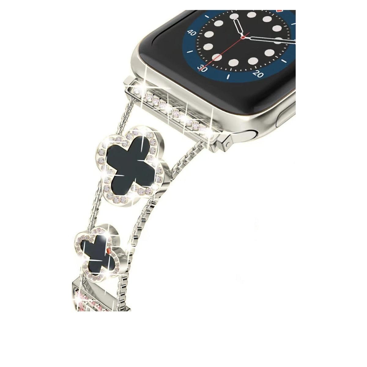 Apple Watch Uyumlu Clovella Metal Kordon Argonoir bikordon