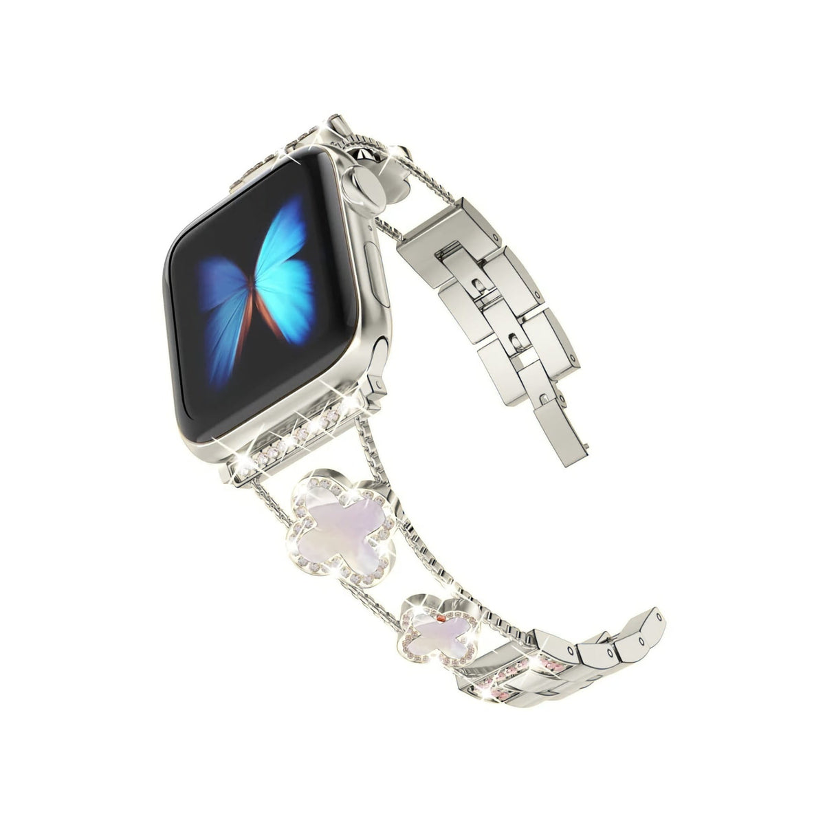 Apple Watch Uyumlu Clovella Metal Kordon Aurina bikordon