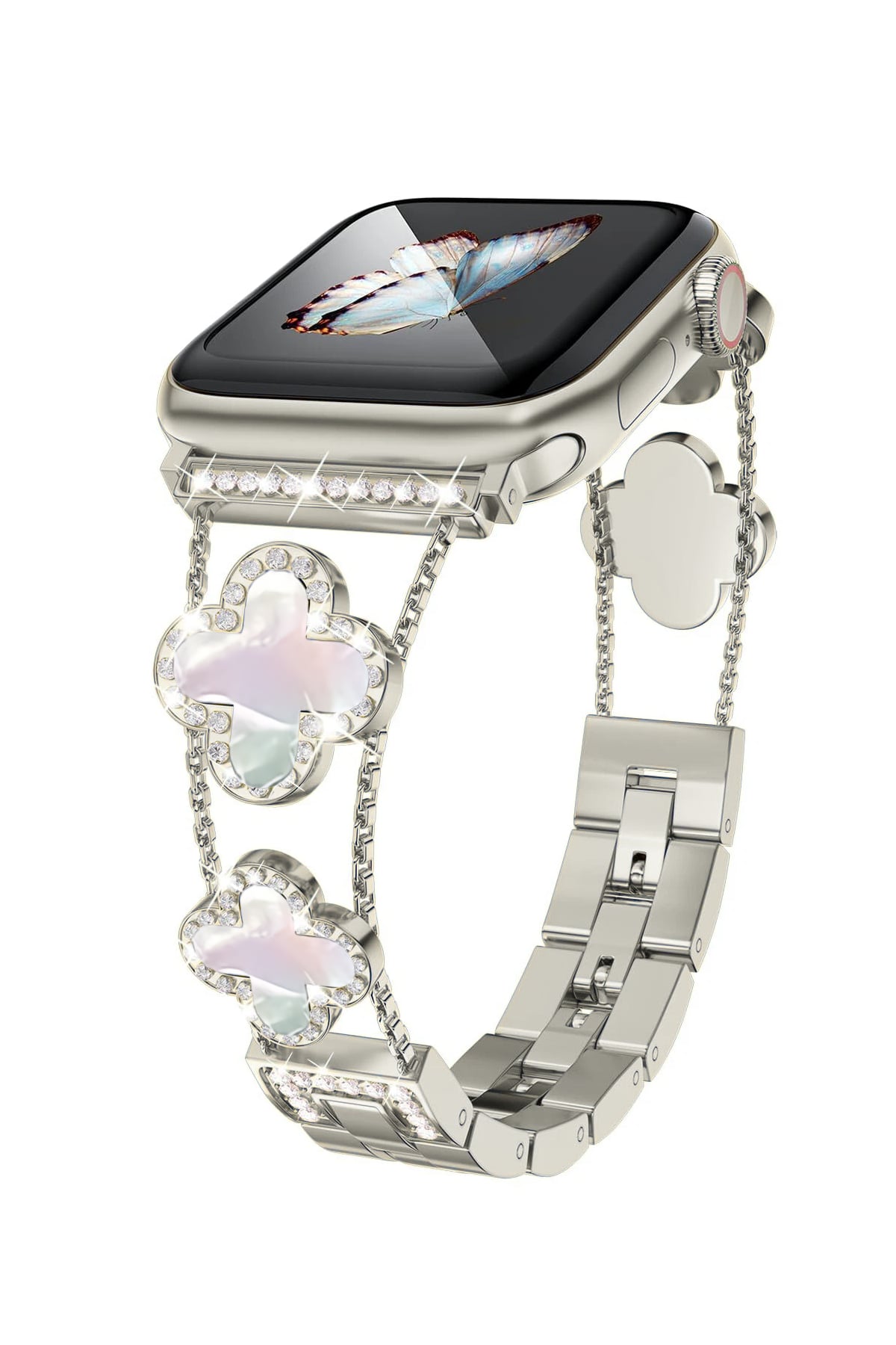 Apple Watch Uyumlu Clovella Metal Kordon Aurina bikordon