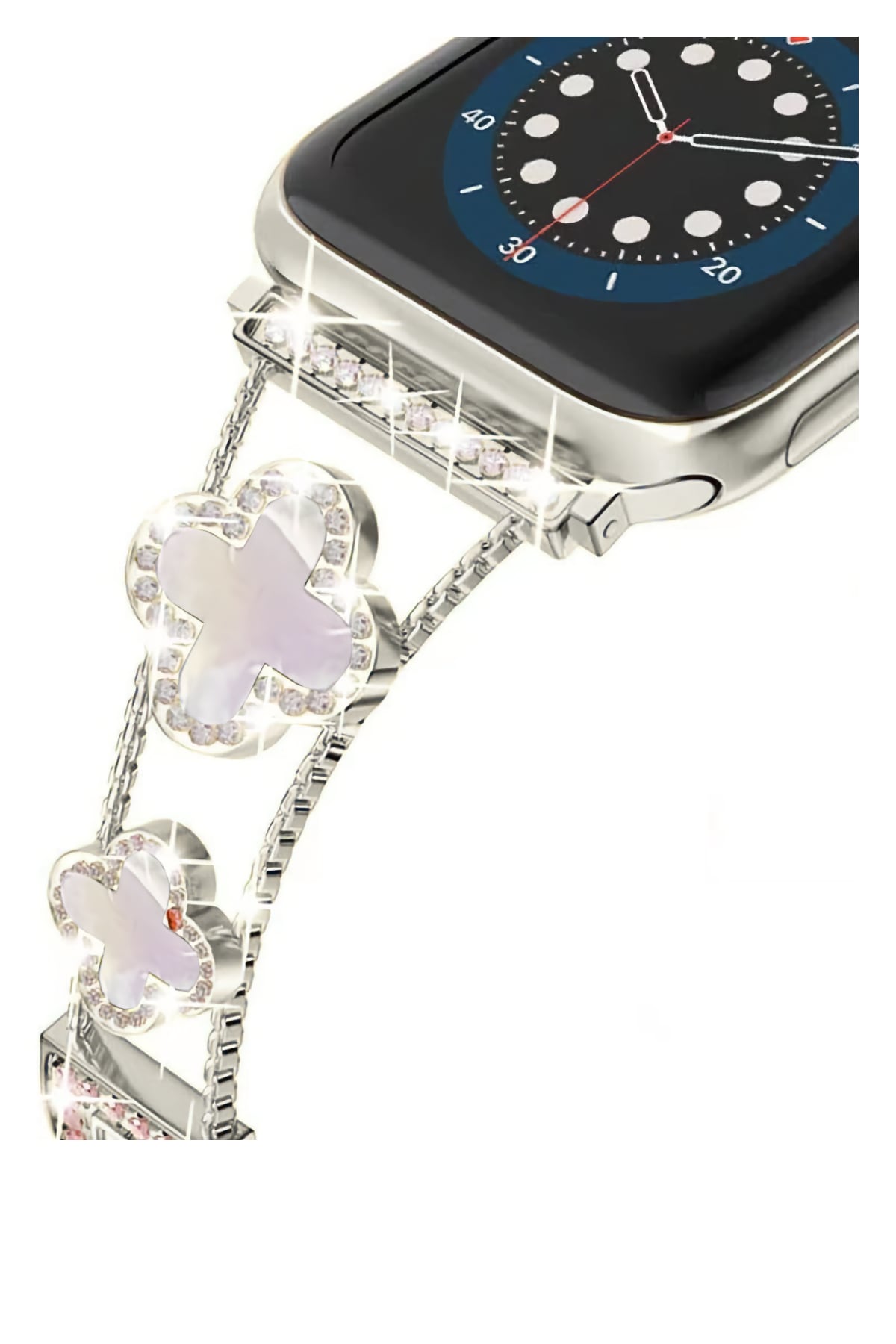 Apple Watch Uyumlu Clovella Metal Kordon Aurina bikordon
