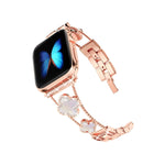 Apple Watch Uyumlu Clovella Metal Kordon Bellrosa bikordon