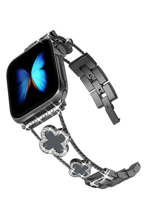Apple Watch Uyumlu Clovella Metal Kordon Blacklux bikordon