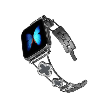Apple Watch Uyumlu Clovella Metal Kordon Blacklux bikordon