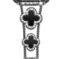 Apple Watch Uyumlu Clovella Metal Kordon Blacklux bikordon