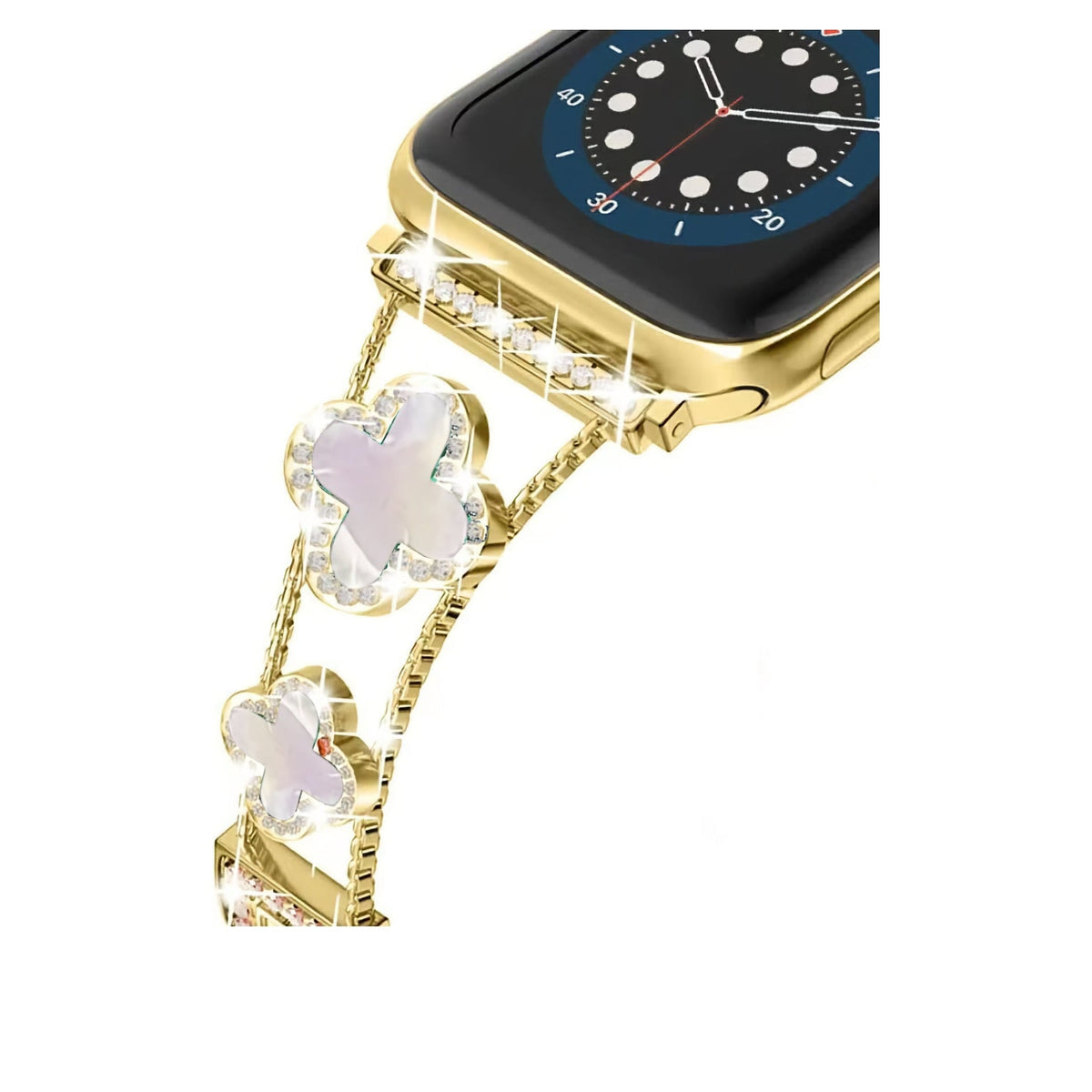 Apple Watch Uyumlu Clovella Metal Kordon Goldessa bikordon