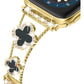 Apple Watch Uyumlu Clovella Metal Kordon Noir Gold bikordon