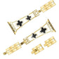 Apple Watch Uyumlu Clovella Metal Kordon Noir Gold bikordon