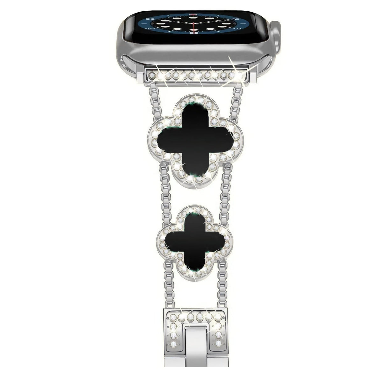 Apple Watch Uyumlu Clovella Metal Kordon Onyxa bikordon