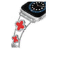 Apple Watch Uyumlu Clovella Metal Kordon Rubina bikordon