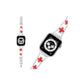 Apple Watch Uyumlu Clovella Metal Kordon Rubina bikordon