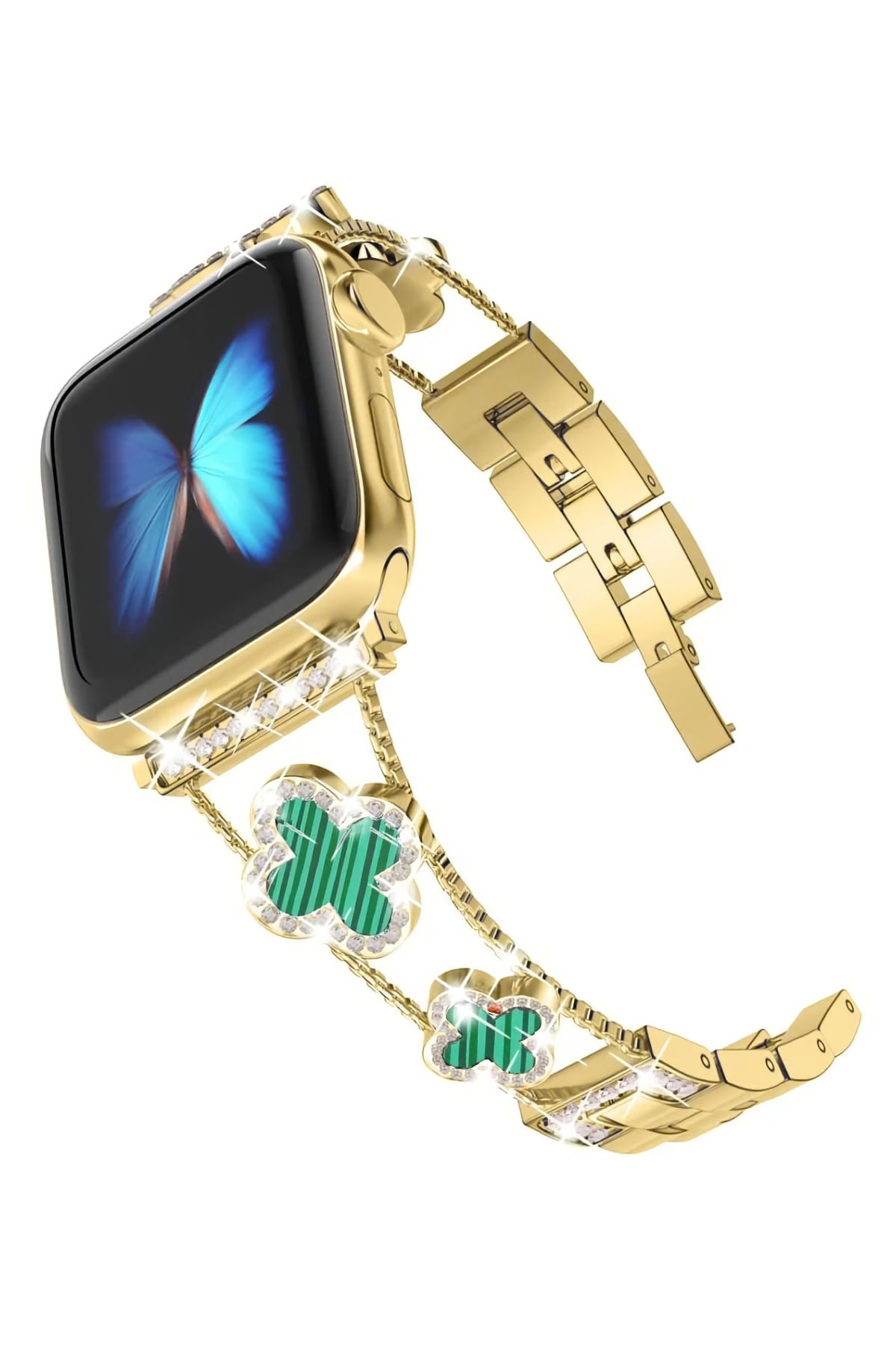 Apple Watch Uyumlu Clovella Metal Kordon Verdore bikordon
