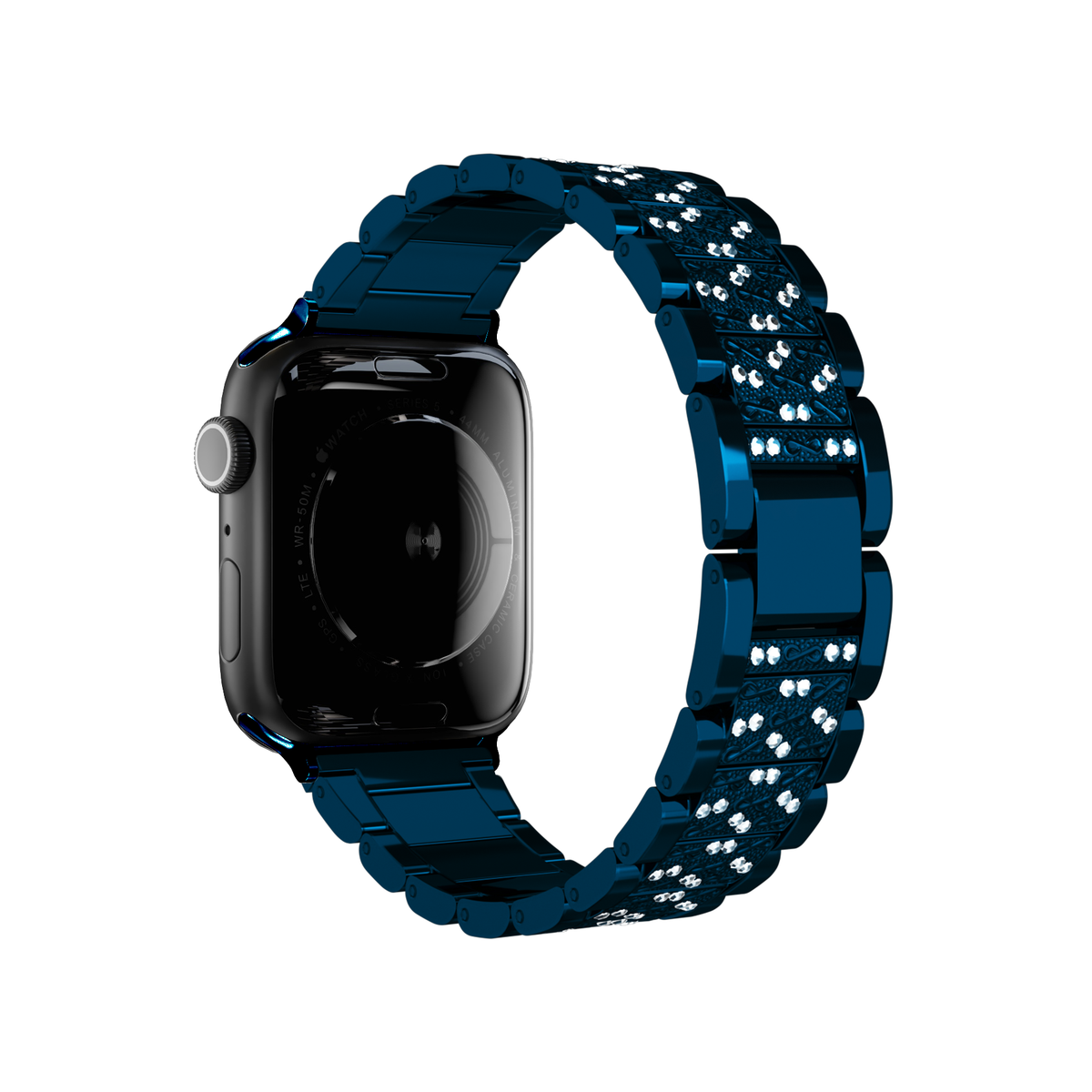Apple Watch Uyumlu Crystal Loop Çelik Kordon Doris  bikordon