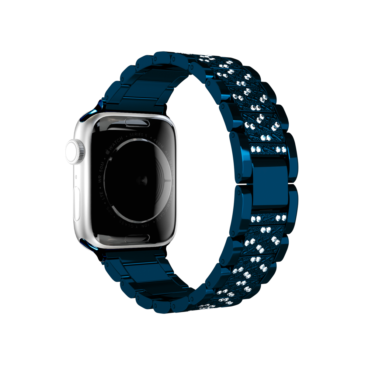 Apple Watch Uyumlu Crystal Loop Çelik Kordon Doris  bikordon