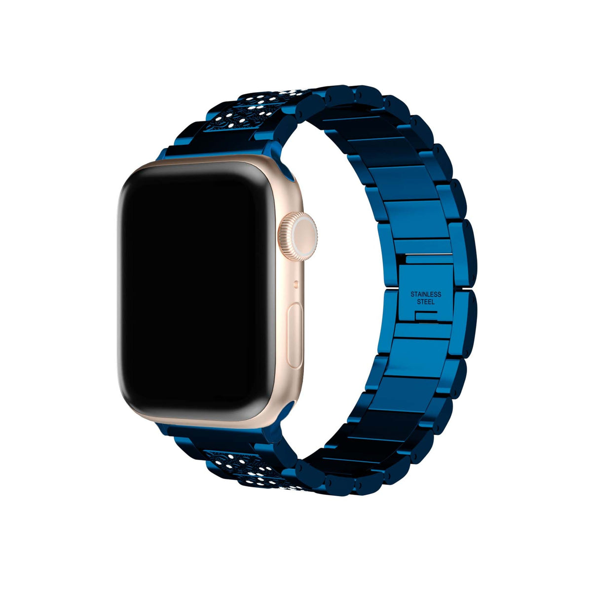 Apple Watch Uyumlu Crystal Loop Çelik Kordon Doris  bikordon