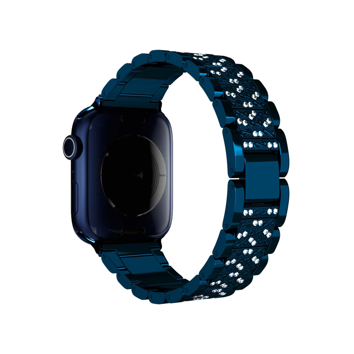 Apple Watch Uyumlu Crystal Loop Çelik Kordon Doris  bikordon