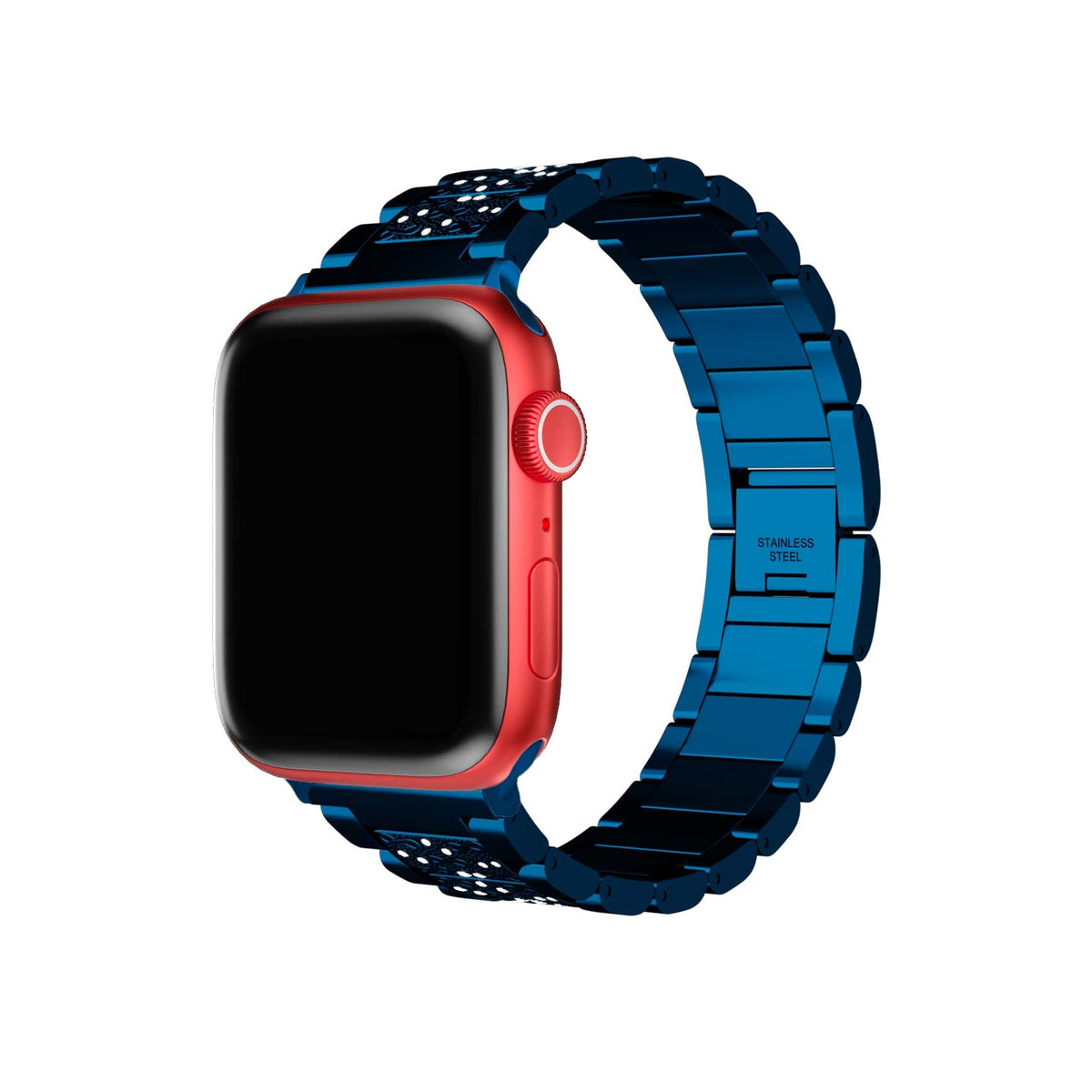 Apple Watch Uyumlu Crystal Loop Çelik Kordon Doris  bikordon