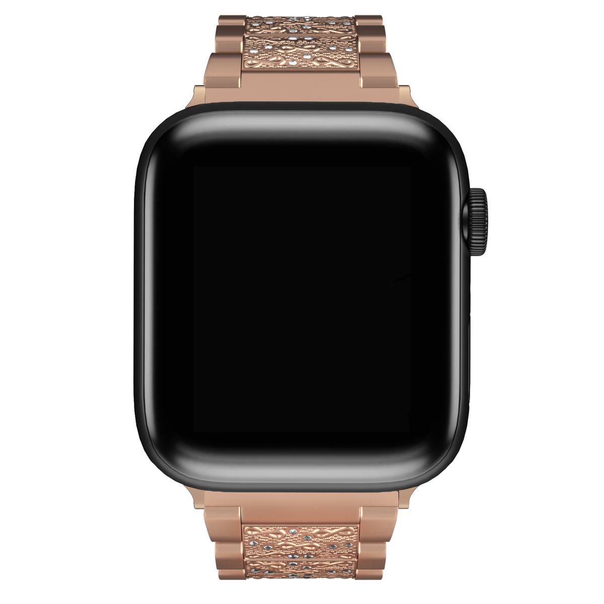 Apple Watch Uyumlu Crystal Loop Çelik Kordon Girlsnberry  bikordon
