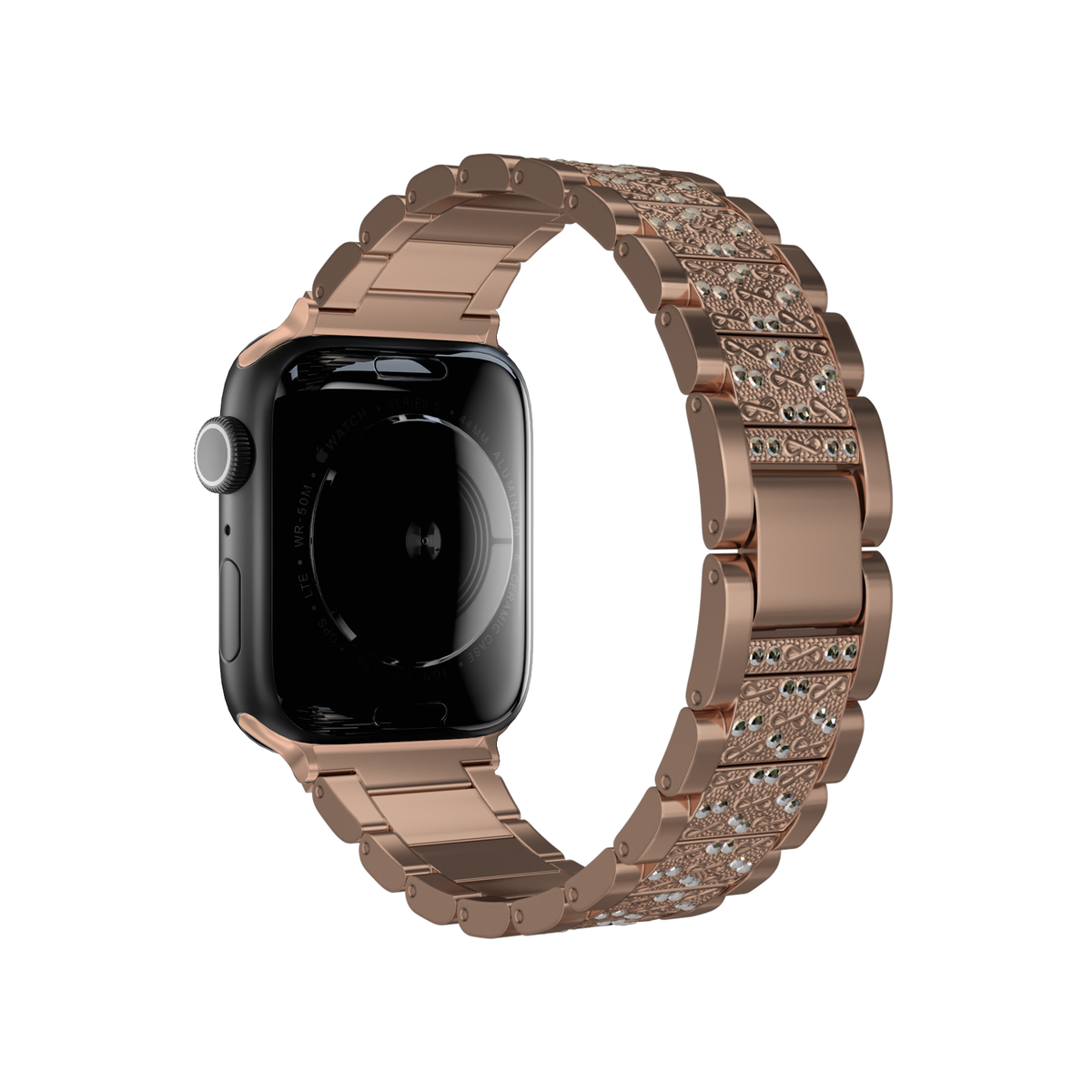 Apple Watch Uyumlu Crystal Loop Çelik Kordon Girlsnberry  bikordon