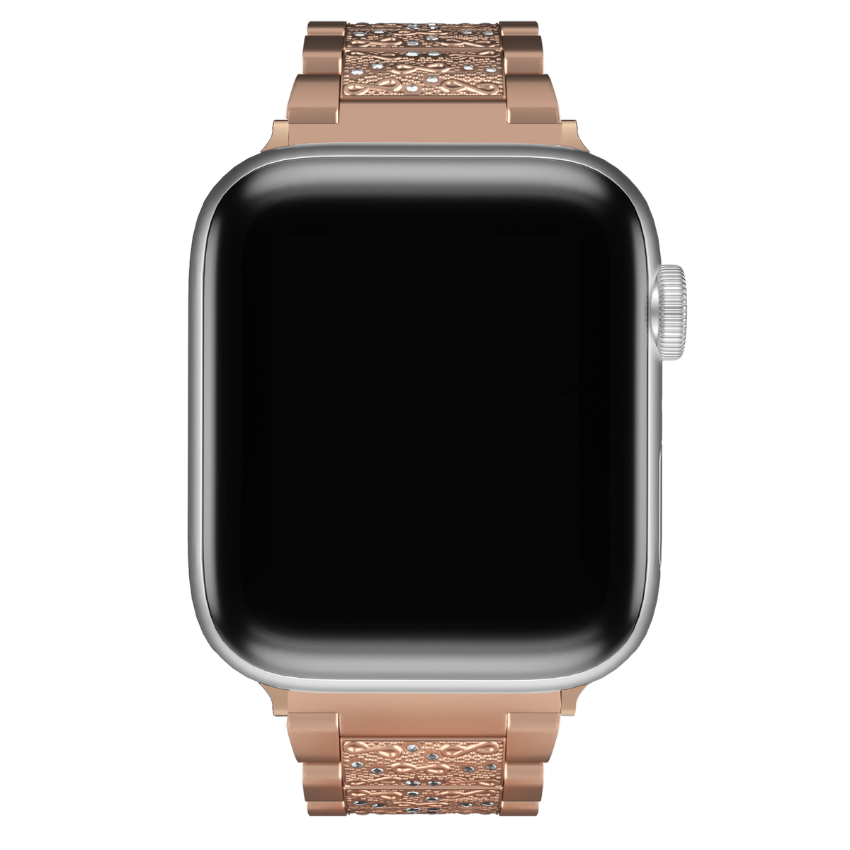 Apple Watch Uyumlu Crystal Loop Çelik Kordon Girlsnberry  bikordon