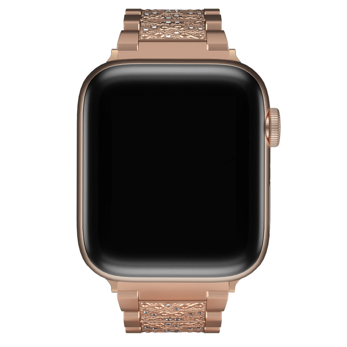 Apple Watch Uyumlu Crystal Loop Çelik Kordon Girlsnberry  bikordon