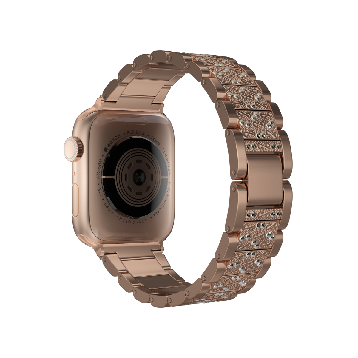 Apple Watch Uyumlu Crystal Loop Çelik Kordon Girlsnberry  bikordon
