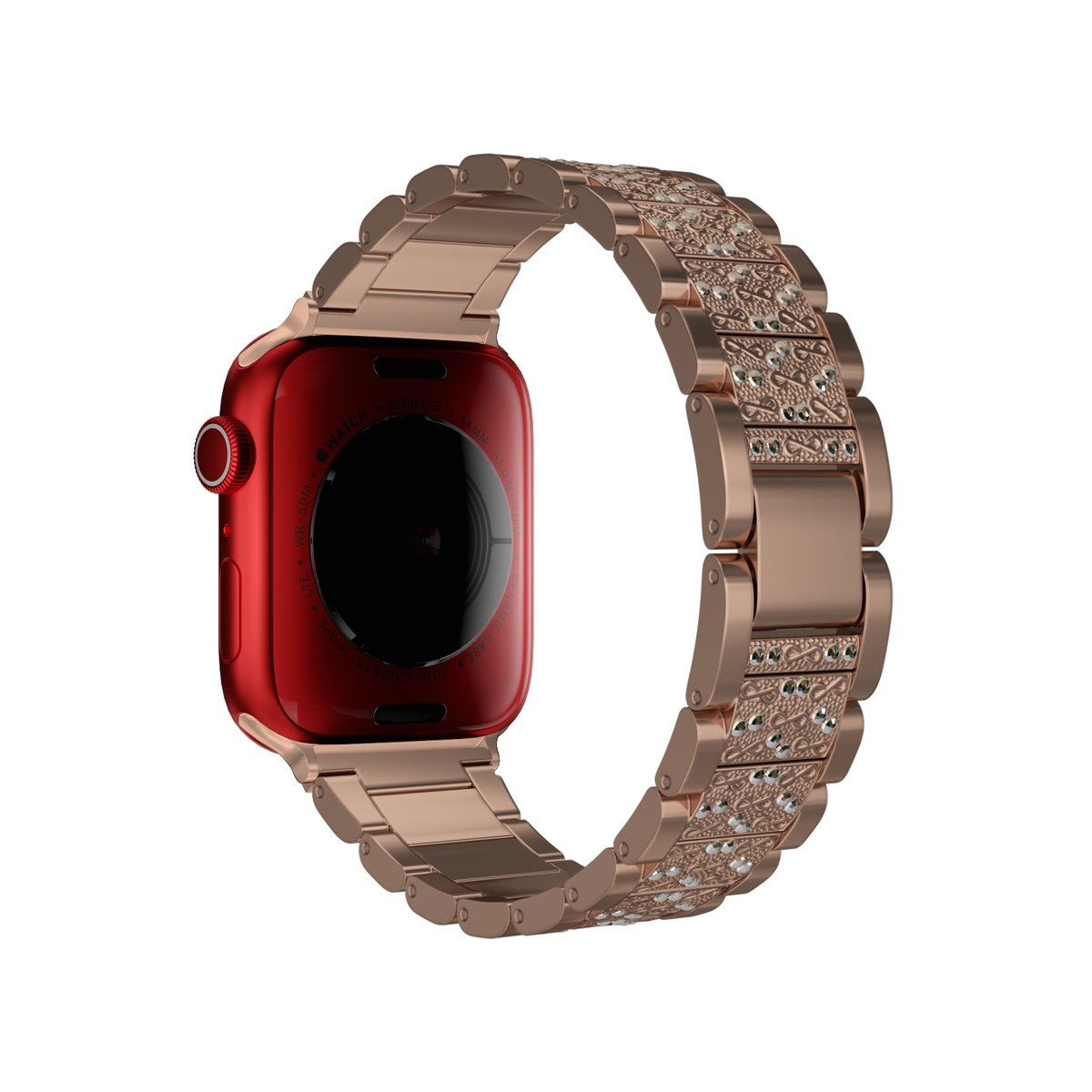 Apple Watch Uyumlu Crystal Loop Çelik Kordon Girlsnberry  bikordon