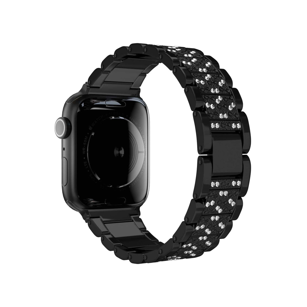Apple Watch Uyumlu Crystal Loop Çelik Kordon İnnes  bikordon