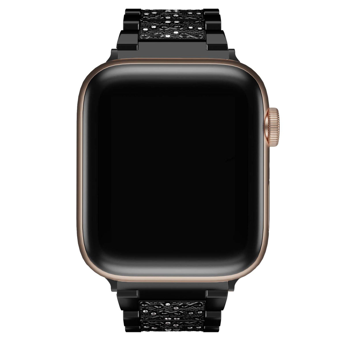 Apple Watch Uyumlu Crystal Loop Çelik Kordon İnnes  bikordon