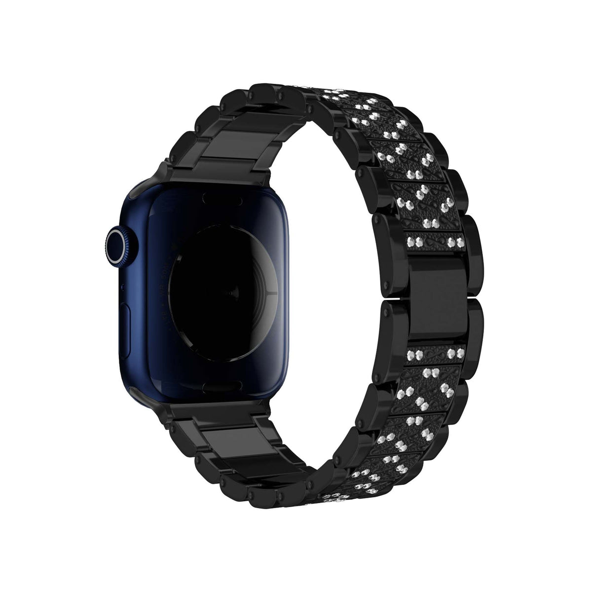 Apple Watch Uyumlu Crystal Loop Çelik Kordon İnnes  bikordon