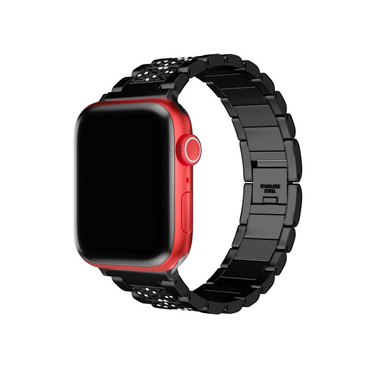 Apple Watch Uyumlu Crystal Loop Çelik Kordon İnnes  bikordon