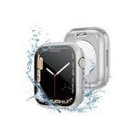 Apple Watch Uyumlu Ekran Koruyucu Kasa Suya Dayanıklı Silver bikordon