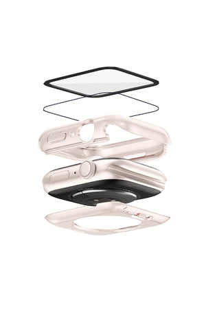 Apple Watch Uyumlu Ekran Koruyucu Kasa Suya Dayanıklı Tearose bikordon