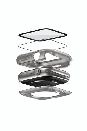 Apple Watch Uyumlu Ekran Koruyucu Kasa Suya Dayanıklı Titan bikordon