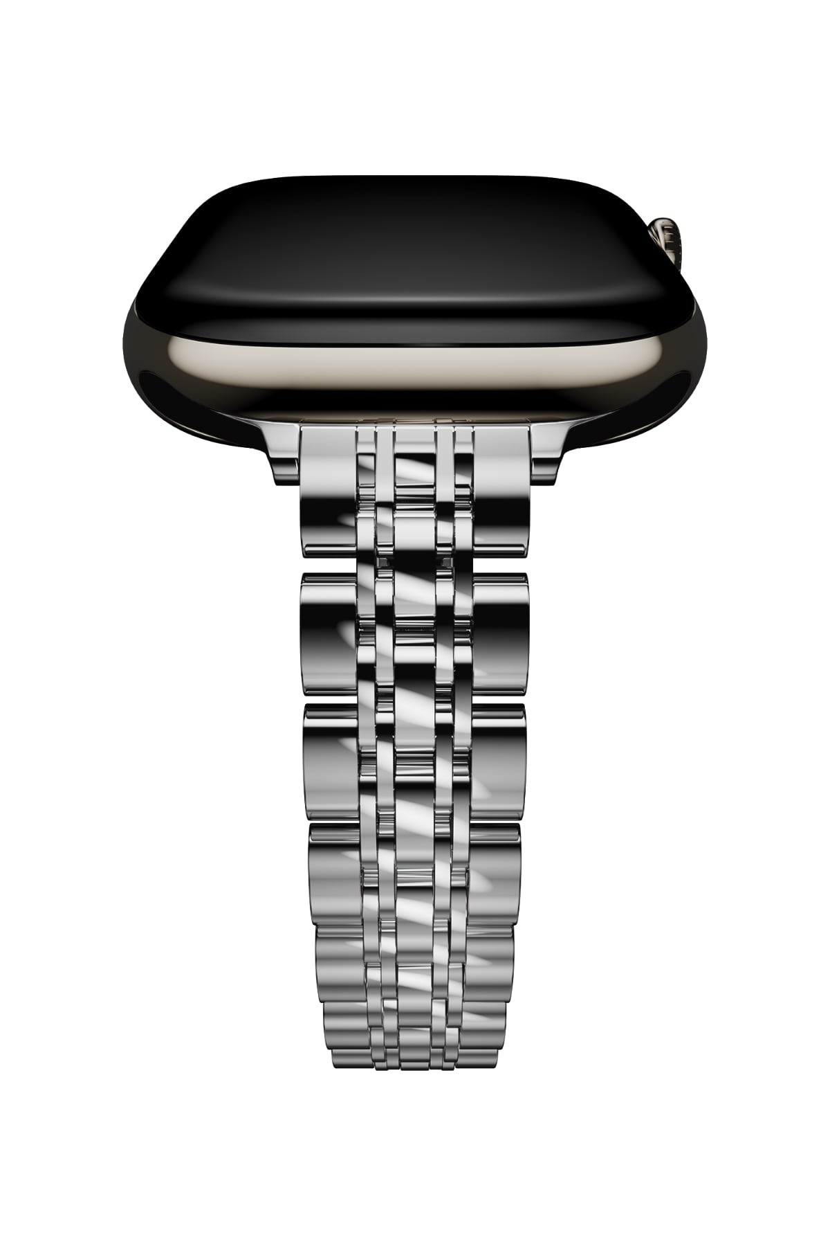 Apple Watch Uyumlu Elegance Çelik Kordon Argenta bikordon