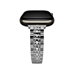 Apple Watch Uyumlu Elegance Çelik Kordon Argenta bikordon