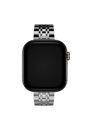 Apple Watch Uyumlu Elegance Çelik Kordon Argenta bikordon