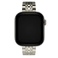 Apple Watch Uyumlu Elegance Çelik Kordon Mat Starlight bikordon