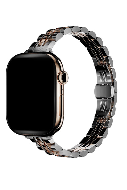 Apple Watch Uyumlu Elegance Çelik Kordon Noctura bikordon
