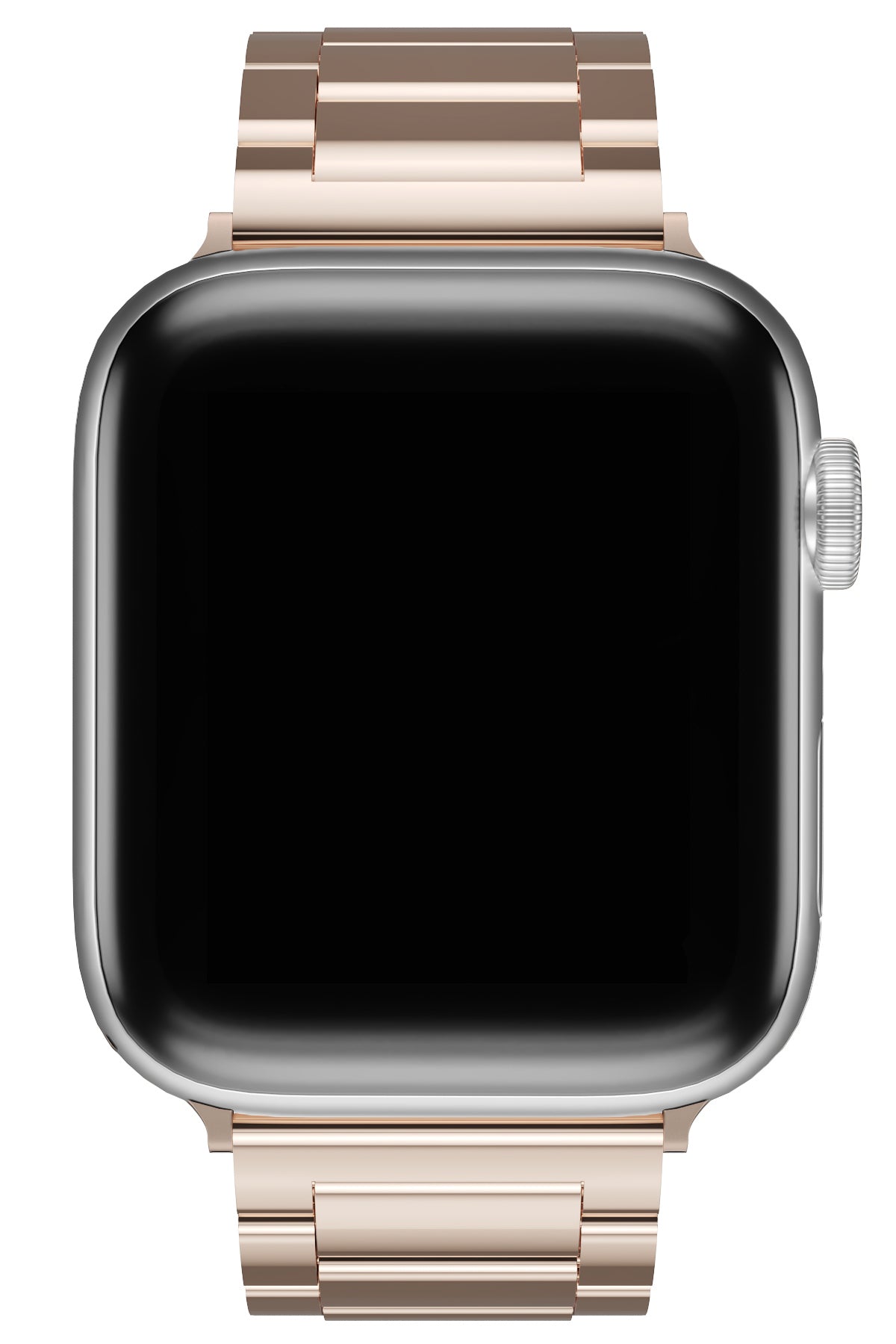 Apple Watch Uyumlu Gloss Loop Çelik Kordon Rose Gold  bikordon
