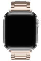 Apple Watch Uyumlu Gloss Loop Çelik Kordon Rose Gold