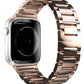 Apple Watch Uyumlu Gloss Loop Çelik Kordon Rose Gold