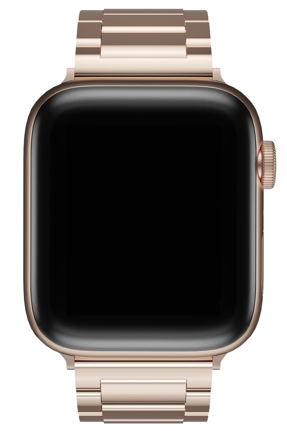 Apple Watch Uyumlu Gloss Loop Çelik Kordon Rose Gold  bikordon