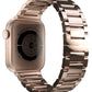 Apple Watch Uyumlu Gloss Loop Çelik Kordon Rose Gold  bikordon