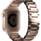 Apple Watch Uyumlu Gloss Loop Çelik Kordon Rose Gold