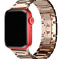 Apple Watch Uyumlu Gloss Loop Çelik Kordon Rose Gold  bikordon