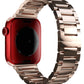 Apple Watch Uyumlu Gloss Loop Çelik Kordon Rose Gold  bikordon