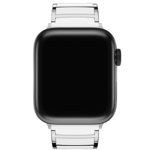 Apple Watch Uyumlu Çelik Seramik Luna Loop Kordon Havlit  bikordon