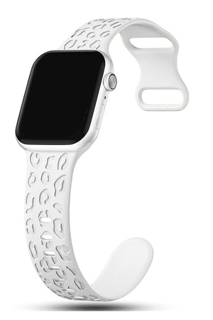 Apple Watch Uyumlu Leoline Silikon Spor Kordon Bone bikordon