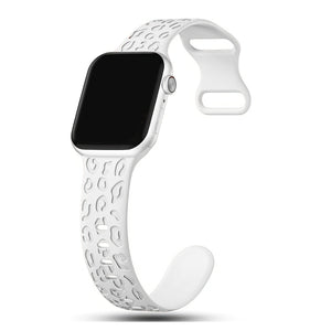 Apple Watch Uyumlu Leoline Silikon Spor Kordon Bone bikordon